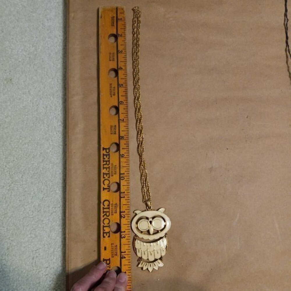 Vintage Owl Necklace